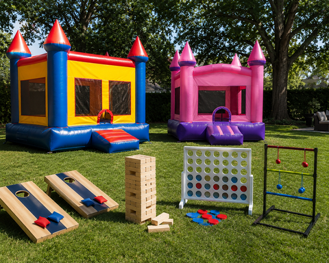 Bouncy Houses & Yard Games