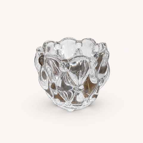 Small Glass Candle Holder