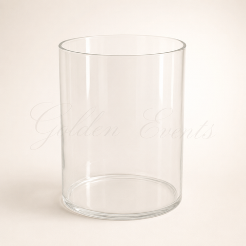 5" Clear Glass Candle Holder