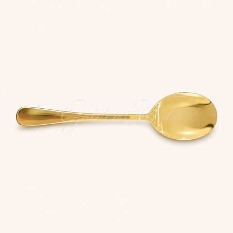 Gold Serving Spoons