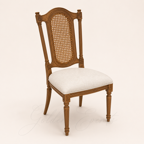 Classic French Cane Chair