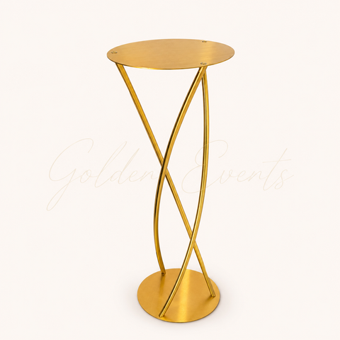 Gold Spiral 36" Flower Stand Centerpiece