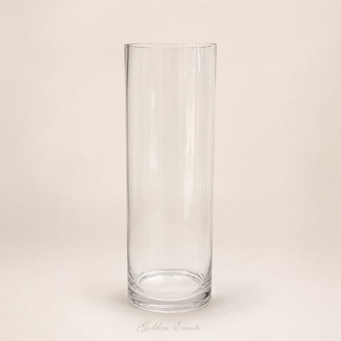 12X30" Clear Glass Centerpiece