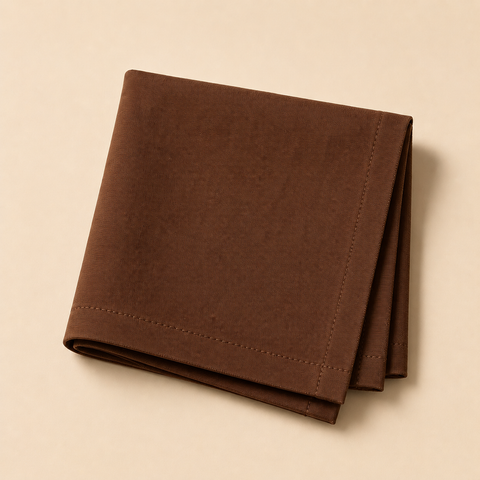 Brown Napkins Linen