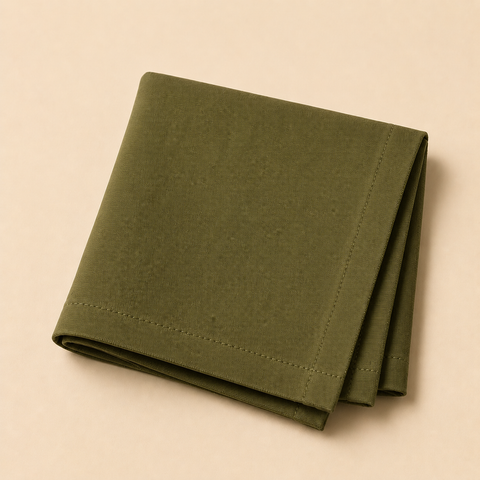 Olive Green Napkins Linens