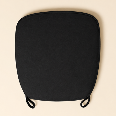 Black Chair Cushion