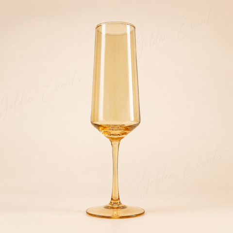 Golden Champagne Flute