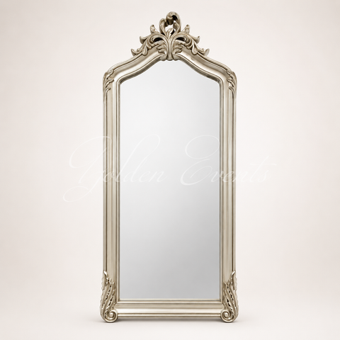 Silver Champagne 31x77" Mirror Frame