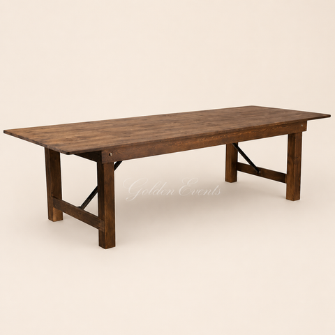 8 Foot Farm Table