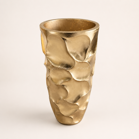 Gold 28" Flower Vase